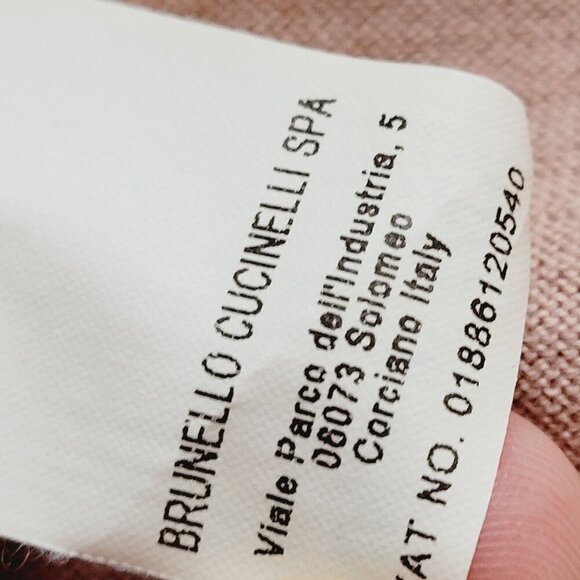 Brunello Cucinelli Mens Sweater Size 54 Lightweight Breathable 100% Cotton - Picture 5 of 10